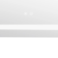 Дзеркало Lidz Kubis (KU2) 700х700 з LED-підсвічуванням Touch, з антизапотіванням, з димером, рег. яскравості LDKU70070049288 - 4 фото