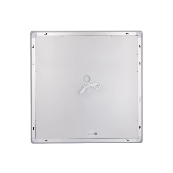Дзеркало Lidz Kubis (KU2) 700х700 з LED-підсвічуванням Touch, з антизапотіванням, з димером, рег. яскравості LDKU70070049288 - 5 фото