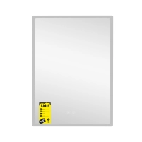 Зеркало Lidz Orion (OR2) 600х800 с LED-подсветкой Touch, с антизапотеванием, с диммером, рег. яркости LDOR60080049292 - 2 фото