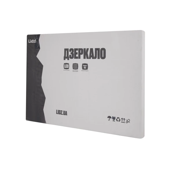 Зеркало Lidz Orion (OR2) 600х800 с LED-подсветкой Touch, с антизапотеванием, с диммером, рег. яркости LDOR60080049292 - 7 фото