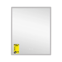 Зеркало Lidz Orion (OR2) 700х800 с LED-подсветкой Touch, с антизапотеванием, с диммером, рег. яркости LDOR70080049293 - 2 фото