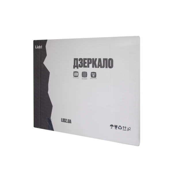 Зеркало Lidz Orion (OR2) 700х800 с LED-подсветкой Touch, с антизапотеванием, с диммером, рег. яркости LDOR70080049293 - 7 фото