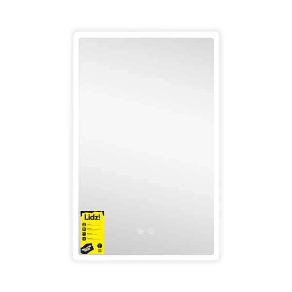Зеркало Lidz Orion (OR2) 500х800 с LED-подсветкой Touch, с антизапотеванием, с диммером, рег. яркости LDOR50080049291 - 3 фото