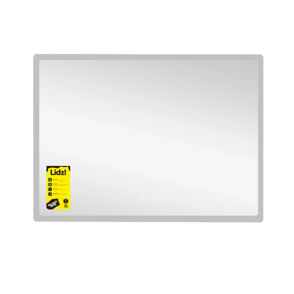 Зеркало Lidz Orion (OR2) 800х600 с LED-подсветкой Touch, с антизапотеванием, с диммером, рег. яркости LDOR80060049294 - 2 фото