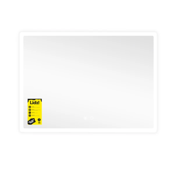 Зеркало Lidz Orion (OR2) 800х600 с LED-подсветкой Touch, с антизапотеванием, с диммером, рег. яркости LDOR80060049294 - 3 фото