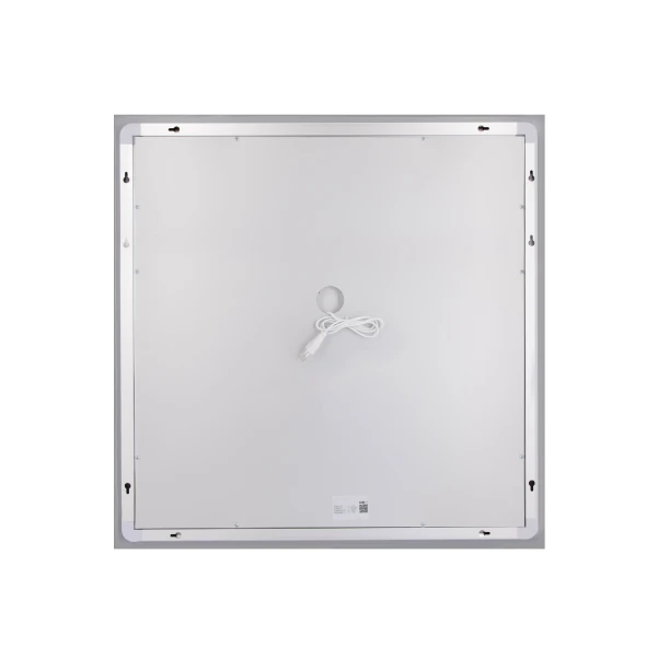 Дзеркало Lidz Kubis (KU1) 700х700 з LED-підсвічуванням Touch, з антизапотіванням, з димером, рег. яскравості LDKU70070049287 - 5 фото