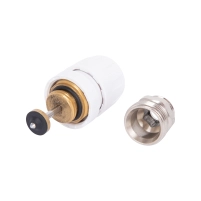 Кран термостатичний для колектора латунного Thermo Alliance Standart 1/2"х3/4" SF012