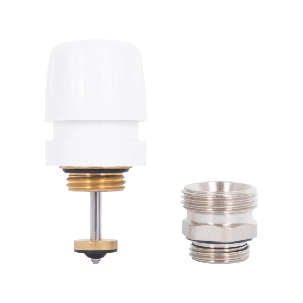 Кран термостатический для коллектора латунного Thermo Alliance Standart 1/2"х3/4" SF012 - 1 фото