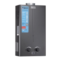 Колонка газовая дымоходная Thermo Alliance JSD20-10CR BLACK 10 л - 2 фото