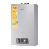 Колонка газовая дымоходная Thermo Alliance JSD20-10NQB SILVER 10 л EURO+ - 3 фото