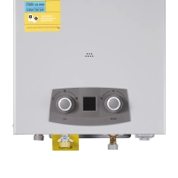 Колонка газовая дымоходная Thermo Alliance JSD20-10NQB SILVER 10 л EURO+ - 6 фото