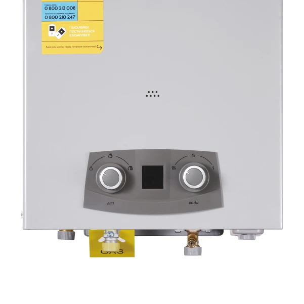 Колонка газовая дымоходная Thermo Alliance JSD20-10NQB SILVER 10 л EURO+ - 6 фото
