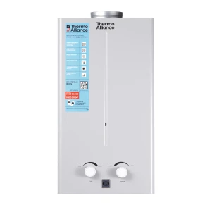Колонка газовая дымоходная Thermo Alliance JSD20-10CR SILVER 10 л