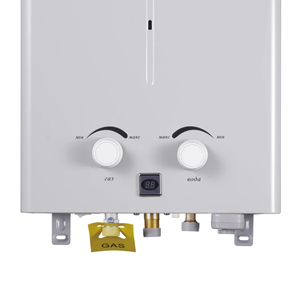 Колонка газова димохідна Thermo AllianceJSD20-10CR SILVER  10 л - 6 фото