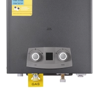Колонка газовая дымоходная Thermo Alliance JSD20-10NQB BLACK 10 л EURO+ - 6 фото