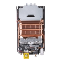 Колонка газовая дымоходная Thermo Alliance JSD20-10NQB BLACK 10 л EURO+ - 7 фото