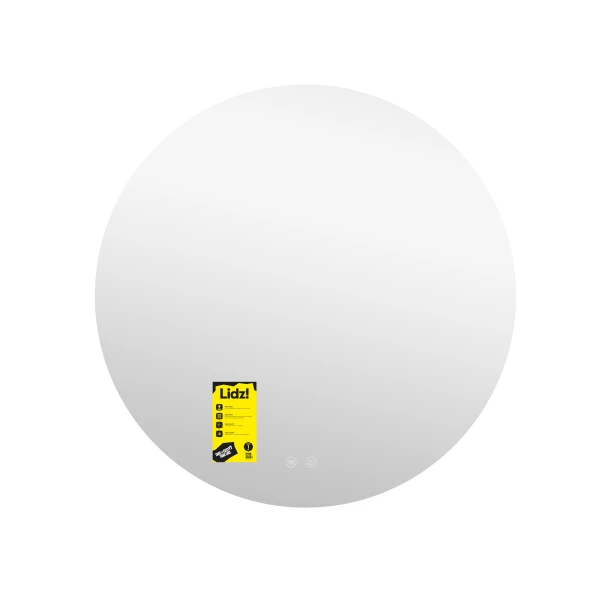 Зеркало Lidz Astra R800 с LED-подсветкой Touch, с антизапотеванием, с диммером, рег. яркости LDASR80049290 - 2 фото