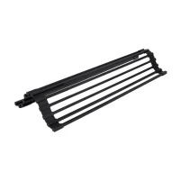 Сушарка на кухонну мийку Lidz Acsis LA04 Black, квадратна основа, для посуду 430х216 мм LDACSLA04BLM49762 - 3 фото