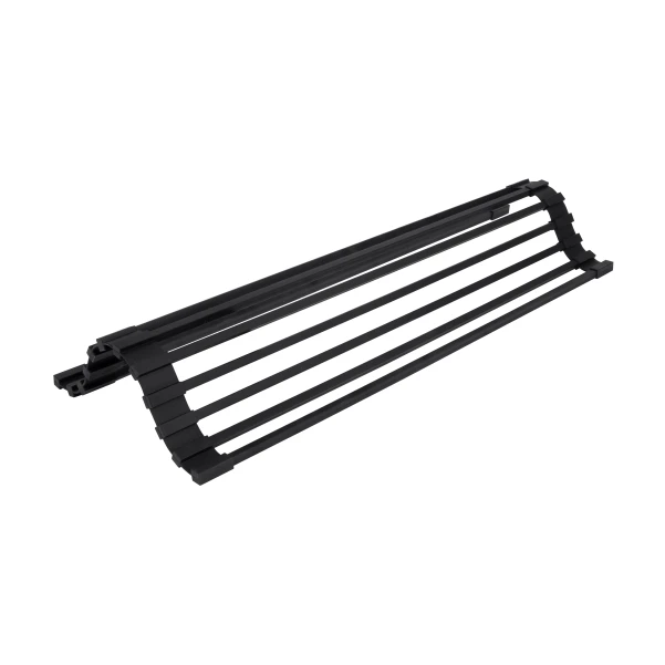 Сушарка на кухонну мийку Lidz Acsis LA04 Black, квадратна основа, для посуду 430х216 мм LDACSLA04BLM49762 - 3 фото