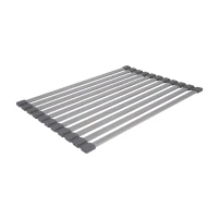 Сушарка на кухонну мийку Lidz Acsis LA13 Gray, плоска основа, для посуду 430х300 мм LDACSLA13GRA49767