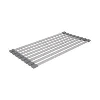 Сушилка на кухонную мойку Lidz Acsis LA11 Gray, плоска основа, для посуды 430х218 мм LDACSLA11GRA49765