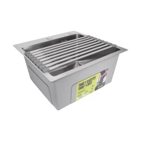 Сушилка на кухонную мойку Lidz Acsis LA11 Gray, плоска основа, для посуды 430х218 мм LDACSLA11GRA49765 - 4 фото