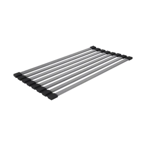 Сушарка на кухонну мийку Lidz Acsis LA12 Black, плоска основа, для посуду 430х218 мм LDACSLA12BLM49766