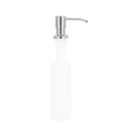 Дозатор для моющего средства Lidz Acsis LA29 Brushed Steel, круглый LDACSLA29BRU49828