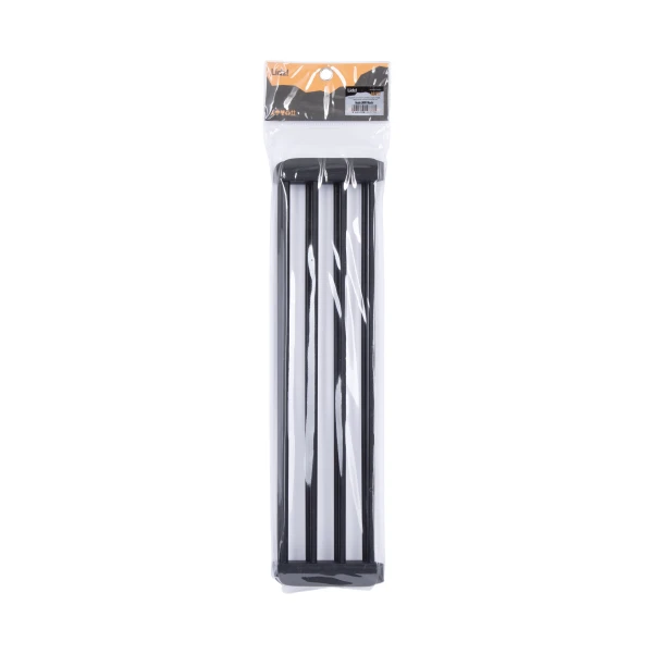 Сушарка на кухонну мийку з присоскою Lidz Acsis LA09 Black, кругла основа, для посуду 440х224 мм LDACSLA09BLM49777 - 6 фото