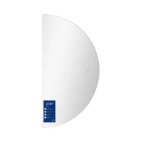 Дзеркало Qtap Taurus HR800 з LED-підсвічуванням Touch, з антизапотіванням, з димером, рег. темп. кольору (3000-6500K) QTTAUHR800 - 2 фото