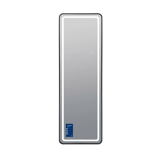Дзеркало Qtap Gemini 500х1600 з LED-підсвічуванням Touch, з димером, QTGE50160049284 - 2 фото