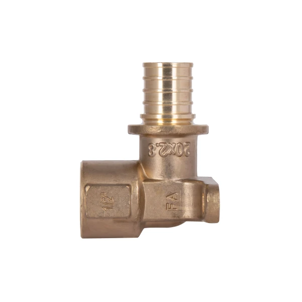 Кут натяжний Icma №1040 d20х2,8-1/2"В настінний 851040ADGW05 - 4 фото