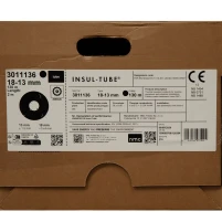 Теплоизоляция каучуковая для труб  INSUL TUBE 18х13, 2 м - 4 фото