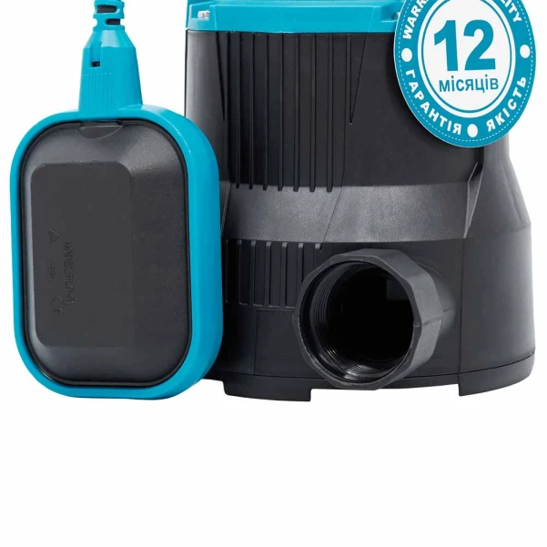 Насос дренажний садовий 0.25кВт Hmax 6м Qmax 100л/хв LEO AKS-251PH - 3 фото