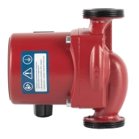 Насос циркуляційний 75Вт Hmax 4м Qmax 45л/хв Ø1½" 130мм + гайки Ø1" Wetron - 1 фото