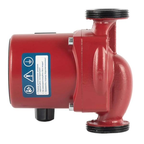 Насос циркуляційний 75Вт Hmax 4м Qmax 45л/хв Ø1½" 130мм + гайки Ø1" Wetron - 1 фото