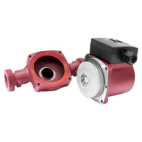 Насос циркуляційний 100Вт Hmax 6м Qmax 50л/хв Ø1½" 180мм +гайки Ø1" Wetron - 6 фото