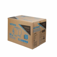 Гідроакумулятор горизонтальний 50л (нерж) Wetron - 1 фото