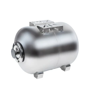 Гідроакумулятор горизонтальний 50л (нерж) Wetron