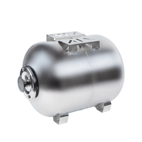 Гідроакумулятор горизонтальний 50л (нерж) Wetron