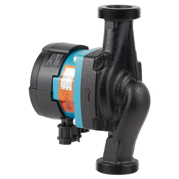Насос циркуляційний енергозберігаючий 5-39Вт Hmax 6м Qmax 53л/хв ØØ1½" 180мм + гайки Ø1" AQUATICA GPA25-6/180 III - 2 фото