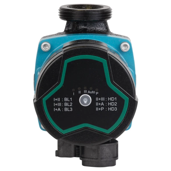 Насос циркуляційний енергозберігаючий 5-60Вт Hmax 8м Qmax 63л/хв Ø1½" 130мм + гайки Ø1" AQUATICA GPA25-8/130 III - 7 фото