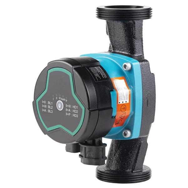 Насос циркуляційний енергозберігаючий 5-90Вт Hmax 8м Qmax 73л/хв Ø2" 180мм + гайки Ø1¼" AQUATICA GPA32-8/180 III