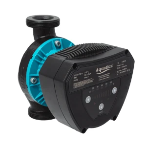 Насос циркуляційний енергозберігаючий 6-90Вт Hmax 6м Qmax 108л/хв Ø2" 180мм + гайки Ø1¼" AQUATICA GPA32-6/180 IV