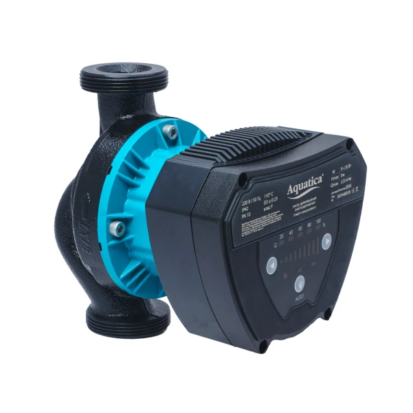 Насос циркуляційний енергозберігаючий 8-130Вт Hmax 8м Qmax 133л/хв Ø2" 180мм + гайки Ø1¼" AQUATICA GPA32-8/180 IV - 1 фото