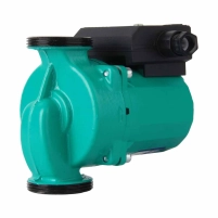 Насос циркуляційний 75Вт Hmax 4м Qmax 45л/хв Ø1½" 130мм зел + гайки Ø1" WETRON - 2 фото