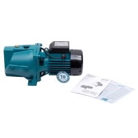 насос відцентровий самовсмоктуючий 0.75кВт Hmax 46м Qmax 90л/хв Leo - 4 фото