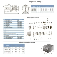 насос відцентровий багатоступінчастий 0.6кВт Hmax 36м Qmax 90л/хв LEO 3.0 - 1 фото