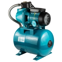 станція 1.1кВт Hmax 55м Qmax 60л/хв (самовсмоктуючий насос) 24л Україна Aquatica - 2 фото