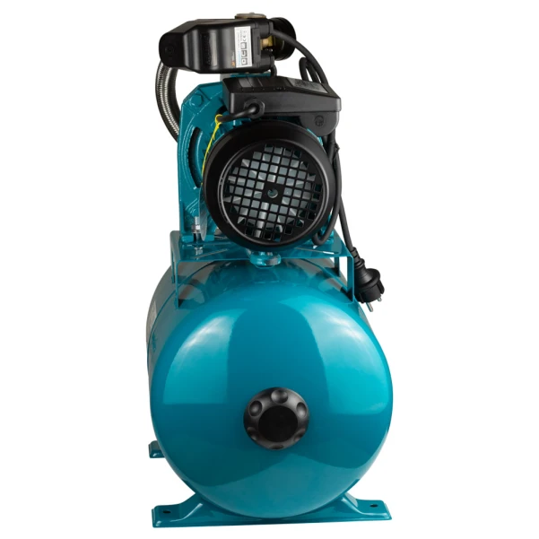 станція 1.1кВт Hmax 55м Qmax 60л/хв (самовсмоктуючий насос) 24л Україна Aquatica - 3 фото